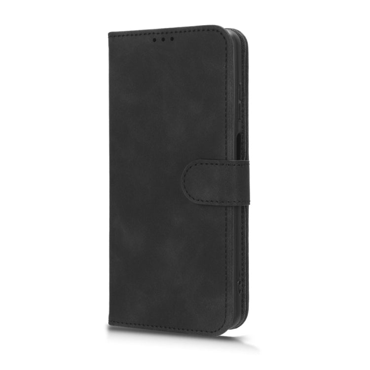For Blackview A53 Pro Skin Feel Magnetic Flip Leather Phone Case(Black) - More Brand by PMC TechLife | Online Shopping South Africa | PMC TechLife