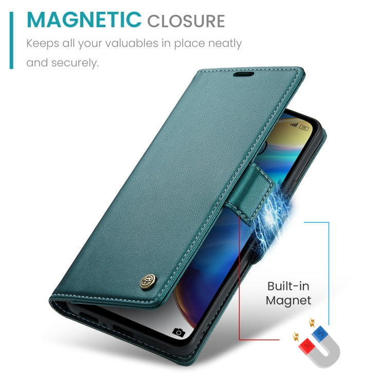 For Xiaomi Mi 10T 5G／10T Pro 5G CaseMe 023 Butterfly Buckle Litchi Texture RFID Anti-theft Leather Phone Case(Pearly Blue) - Xiaomi Cases by CaseMe | Online Shopping South Africa | PMC Jewellery | Buy Now Pay Later Mobicred