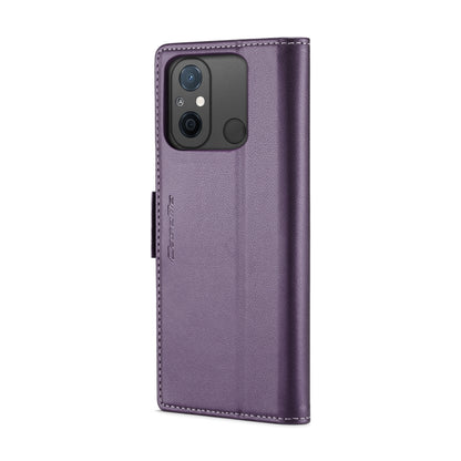 For Xiaomi Redmi 11A/12C CaseMe 023 Butterfly Buckle Litchi Texture RFID Anti-theft Leather Phone Case(Pearly Purple) - Xiaomi Cases by CaseMe | Online Shopping South Africa | PMC Jewellery | Buy Now Pay Later Mobicred