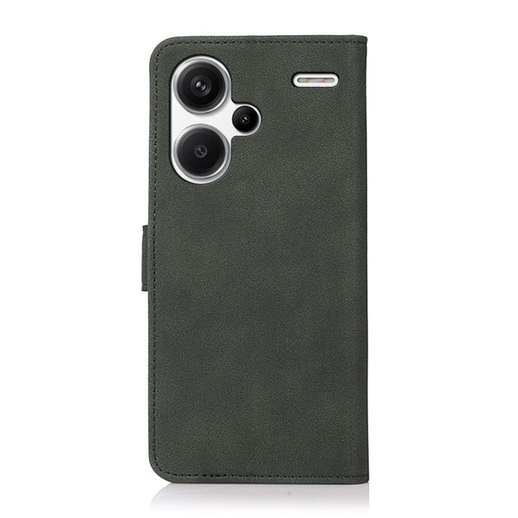 For Xiaomi Redmi Note 13 Pro+ 5G Global KHAZNEH Matte Texture Leather Phone Case(Green) - Xiaomi Cases by PMC TechLife | Online Shopping South Africa | PMC TechLife | Buy Now Pay Later Mobicred
