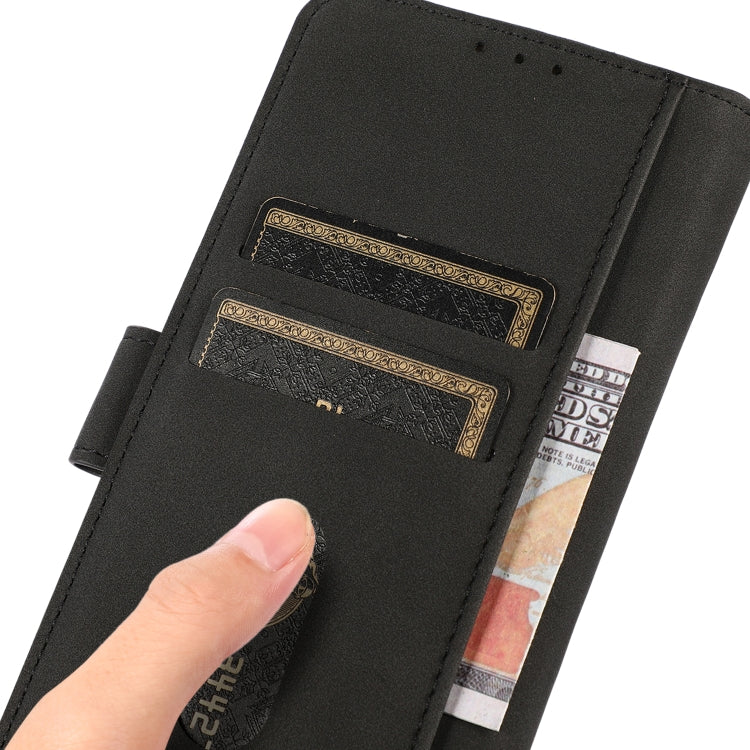 For Xiaomi Redmi A3 KHAZNEH Matte Texture Leather Phone Case(Black) - Xiaomi Cases by PMC TechLife | Online Shopping South Africa | PMC TechLife | Buy Now Pay Later Mobicred