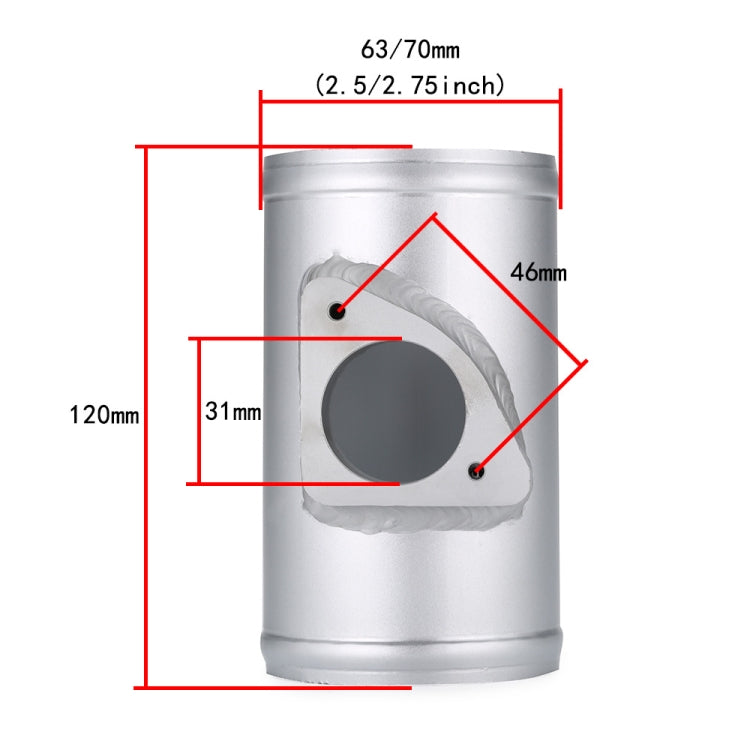 70mm XH-UN608 Car Modified Engine Air Flow Meter Flange Intake Sensor for Mazda Atenza / Axela - Automobiles Sensors by PMC Jewellery | Online Shopping South Africa | PMC Jewellery | Buy Now Pay Later Mobicred