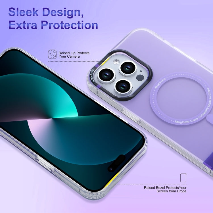 For iPhone 13 Pro PC + TPU IMD MagSafe Magnetic Phone Case(Blue) - free shipping - PMC TechLife - Order now!