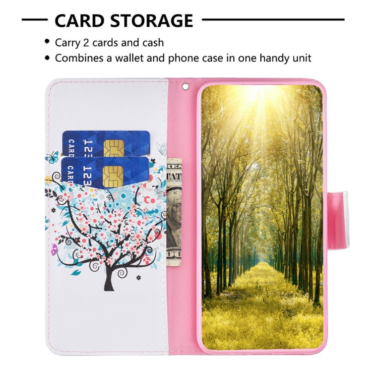 For Xiaomi Redmi K70 / K70 Pro Colored Drawing Pattern Leather Phone Case(Tree) - K70 Pro Cases by PMC Jewellery | Online Shopping South Africa | PMC Jewellery | Buy Now Pay Later Mobicred