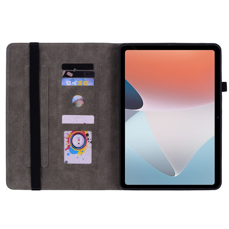 For OPPO Pad Air Butterfly Rose Embossed Leather Tablet Case(Green) - OPPO by PMC TechLife | Online Shopping South Africa | PMC TechLife | Buy Now Pay Later Mobicred
