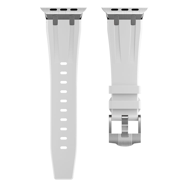 AP Silicone Watch Band For Apple Watch Series 10 42mm(Silver White) - free shipping - PMC TechLife - Order now!