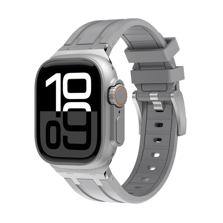 AP Silicone Watch Band For Apple Watch Series 10 46mm(Silver Grey) - free shipping - PMC TechLife - Order now!