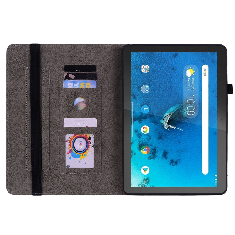 For Lenovo M10 Butterfly Rose Embossed Leather Tablet Case(Pink) - Lenovo by PMC TechLife | Online Shopping South Africa | PMC TechLife | Buy Now Pay Later Mobicred