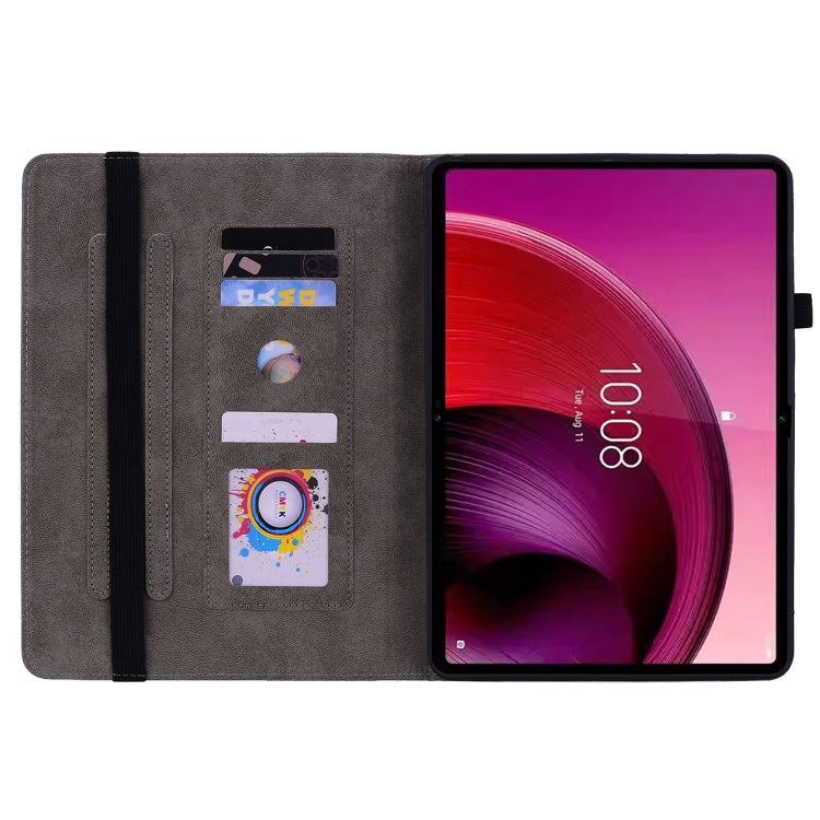 For Lenovo Tab M11/Xiaoxin Pad 11 2024 Butterfly Rose Embossed Leather Tablet Case(Pink) - Lenovo by PMC TechLife | Online Shopping South Africa | PMC TechLife | Buy Now Pay Later Mobicred