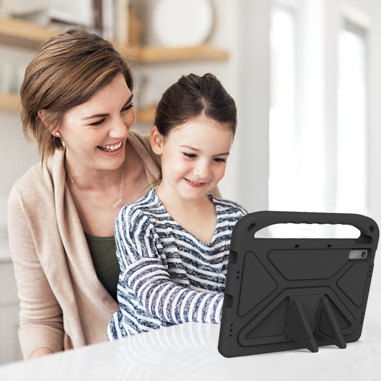 For Lenovo Tab P11 Gen 2 11.5 Handle EVA Shockproof Tablet Case with Holder(Black) - Lenovo by PMC TechLife | Online Shopping South Africa | PMC TechLife | Buy Now Pay Later Mobicred