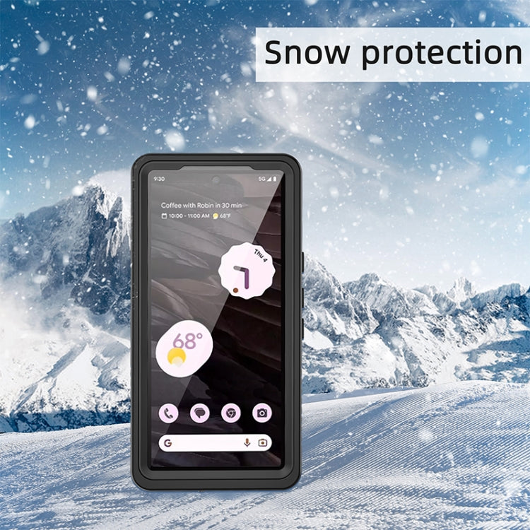 For Google Pixel 7a RedPepper Shockproof IP68 Waterproof PC + TPU Protective Case(Black) - free shipping - PMC TechLife - Order now!