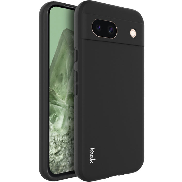 For Google Pixel 8a IMAK UC-3 Series Shockproof Frosted TPU Phone Case(Black) - Google Cases by imak | Online Shopping South Africa | PMC TechLife | Buy Now Pay Later Mobicred