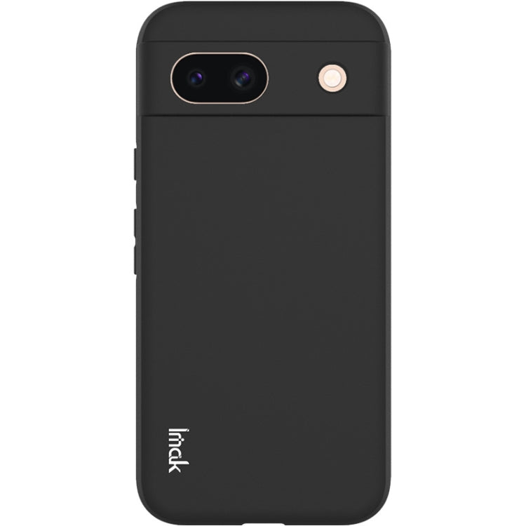 For Google Pixel 8a IMAK UC-3 Series Shockproof Frosted TPU Phone Case(Black) - Google Cases by imak | Online Shopping South Africa | PMC Jewellery | Buy Now Pay Later Mobicred