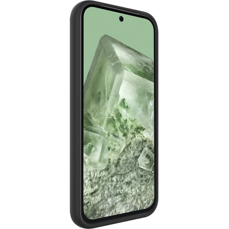 For Google Pixel 8a IMAK UC-3 Series Shockproof Frosted TPU Phone Case(Black) - Google Cases by imak | Online Shopping South Africa | PMC TechLife | Buy Now Pay Later Mobicred