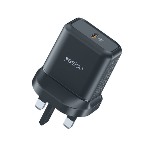 Yesido YC-29 PD 25W Type-C Port Fast Charger(UK Plug) - USB Charger by Yesido | Online Shopping South Africa | PMC Jewellery | Buy Now Pay Later Mobicred