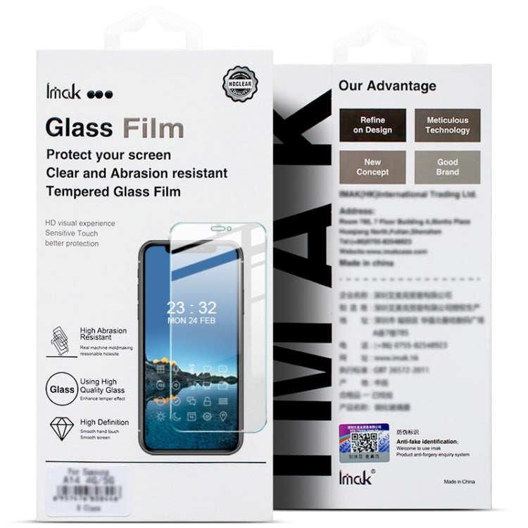 For OPPO A2x 5G IMAK H Series Tempered Glass Film - OPPO Tempered Glass by imak | Online Shopping South Africa | PMC TechLife | Buy Now Pay Later Mobicred