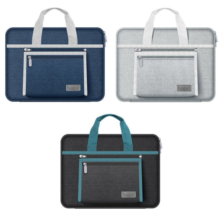 13/13.3 inch Oxford Fabric Portable Laptop Handbag(Dark Blue) - 13.3 inch by PMC Jewellery | Online Shopping South Africa | PMC Jewellery | Buy Now Pay Later Mobicred