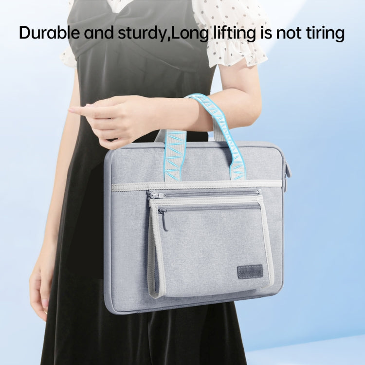13/13.3 inch Oxford Fabric Portable Laptop Handbag(Dark Blue) - 13.3 inch by PMC Jewellery | Online Shopping South Africa | PMC Jewellery | Buy Now Pay Later Mobicred