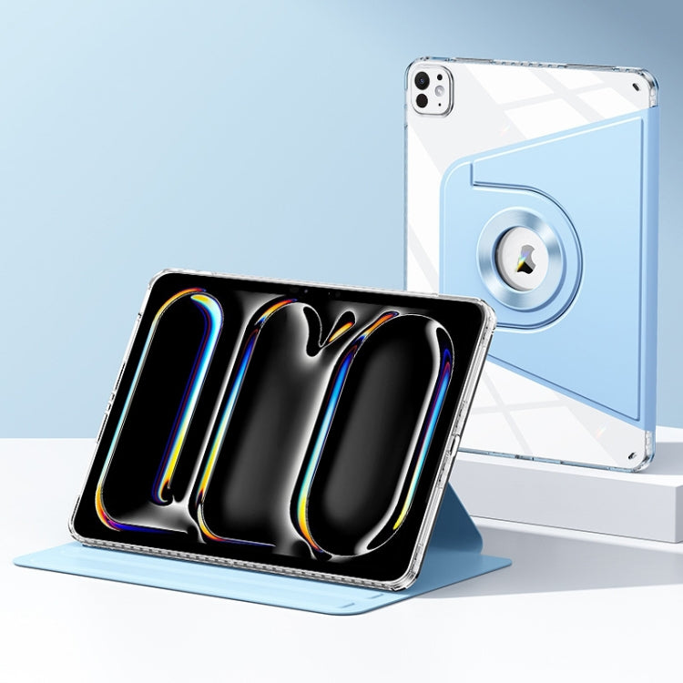 For iPad Pro 13 2024 Magnetic Split Leather Smart Tablet Case(Sky Blue) - iPad Pro 13 2024 Cases by PMC TechLife | Online Shopping South Africa | PMC TechLife | Buy Now Pay Later Mobicred