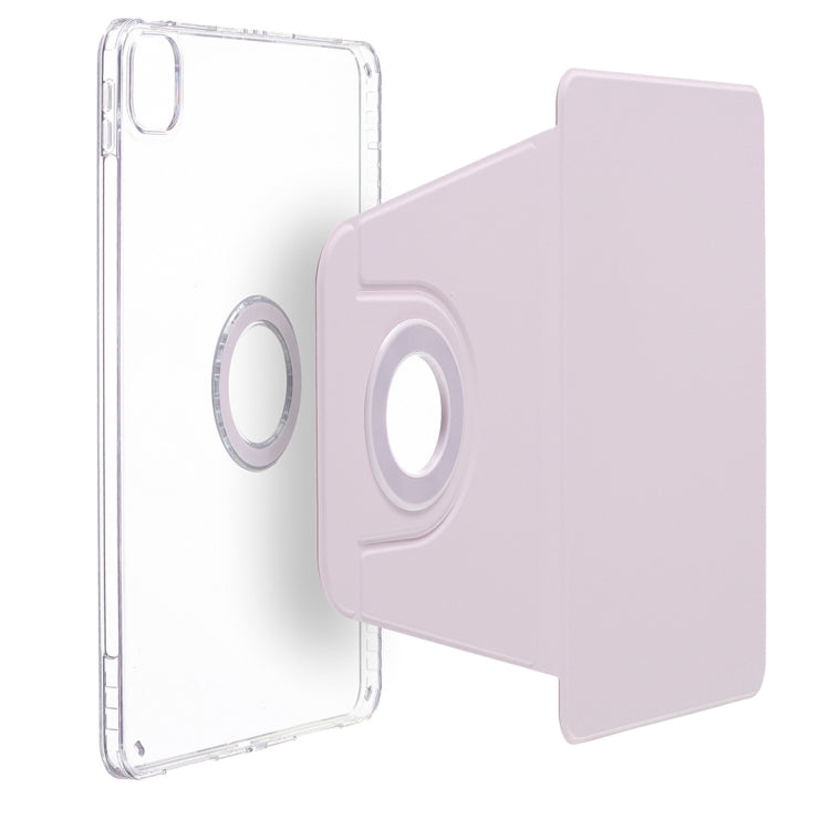 For iPad Air 13 2024 Magnetic Split Leather Smart Tablet Case(Pink) - iPad Air 13 2024 Cases by PMC TechLife | Online Shopping South Africa | PMC TechLife | Buy Now Pay Later Mobicred