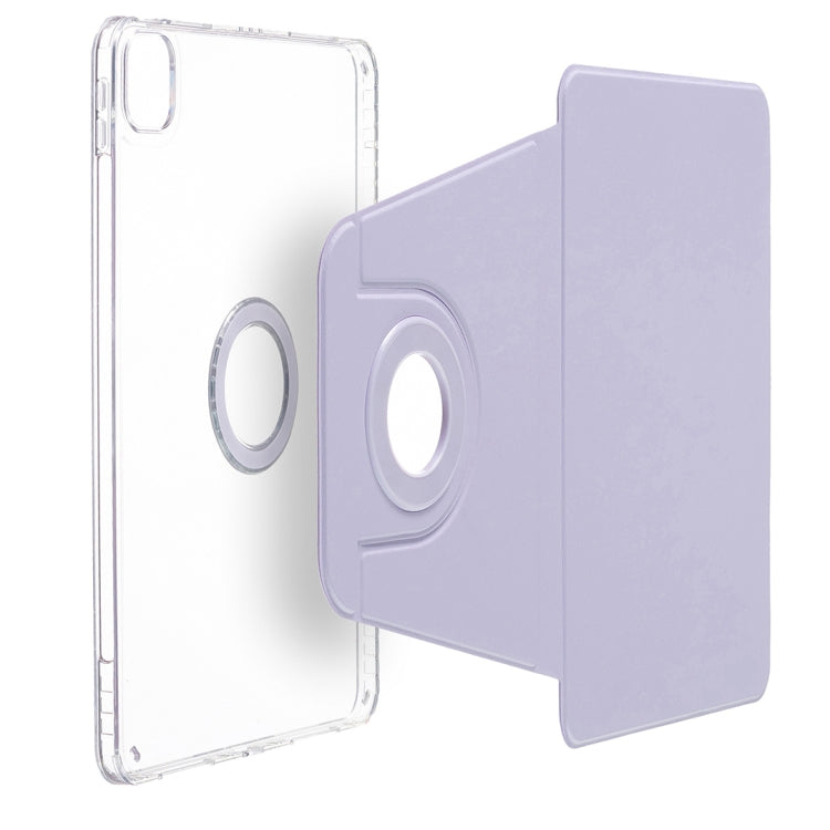 For iPad Air 11 2025 / 2024 Magnetic Split Leather Smart Tablet Case(Purple) - iPad Air 11 2025 / 2024 Cases by PMC TechLife | Online Shopping South Africa | PMC TechLife | Buy Now Pay Later Mobicred
