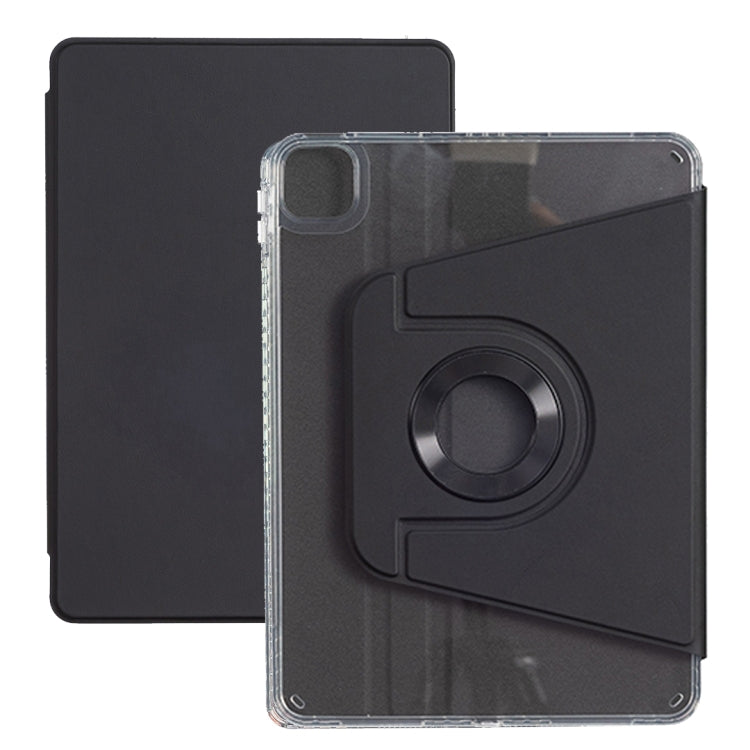 For iPad Air 11 2024 Magnetic Split Leather Smart Tablet Case(Black) - iPad Air 11 2024 Cases by PMC TechLife | Online Shopping South Africa | PMC TechLife | Buy Now Pay Later Mobicred