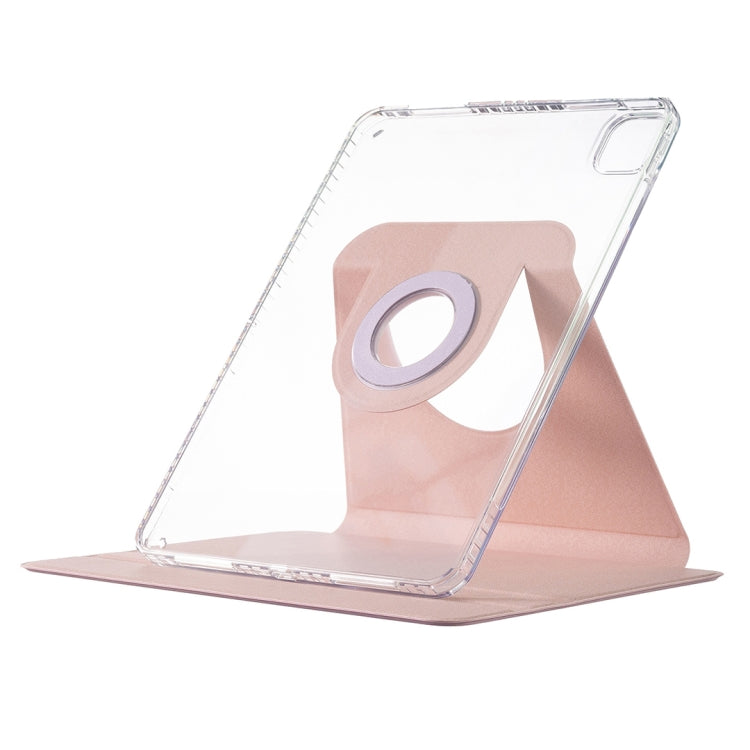 For iPad Air 11 2024 Magnetic Split Leather Smart Tablet Case(Pink) - iPad Air 11 2024 Cases by PMC TechLife | Online Shopping South Africa | PMC TechLife | Buy Now Pay Later Mobicred