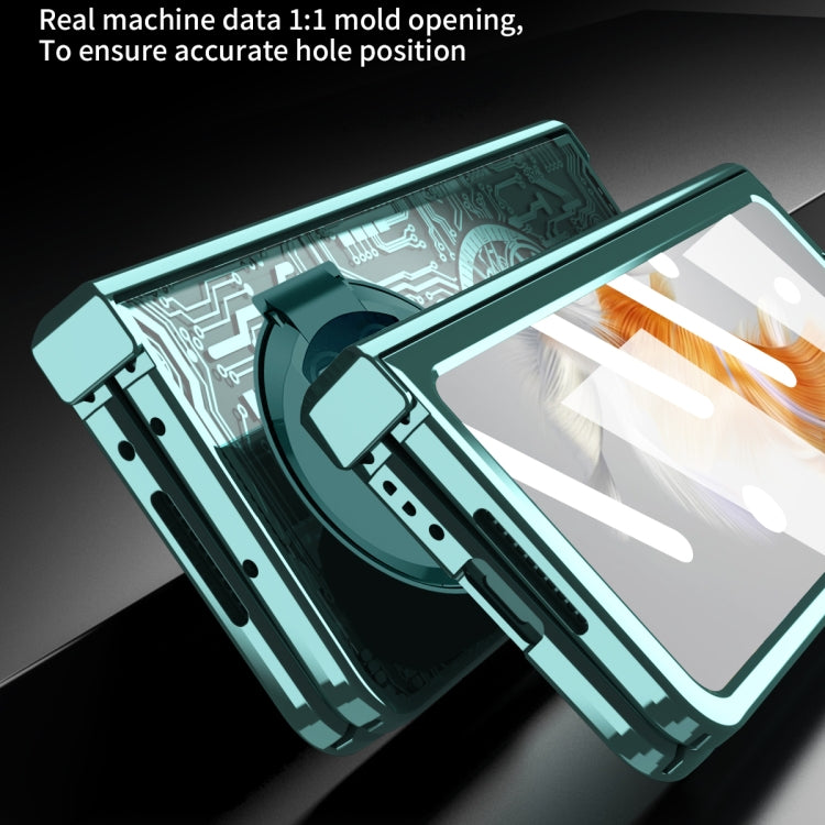 For Huawei Mate X3 Mechanical Legend Integrated Electroplating All-inclusive Phone Case(Champagne Gold) - Huawei Cases by PMC TechLife | Online Shopping South Africa | PMC TechLife | Buy Now Pay Later Mobicred