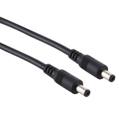 8A DC Power Plug 5.5 x 2.1mm Male to Male Adapter Connector Cable, Length:1m(Black) - Universal Power Adapter by PMC Jewellery | Online Shopping South Africa | PMC Jewellery