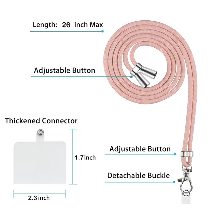 For Google Pixel 9 / 9 Pro Electroplating Marble Dual-side IMD Phone Case with Lanyard(Rose Gold 015) - Google Cases by PMC TechLife | Online Shopping South Africa | PMC TechLife | Buy Now Pay Later Mobicred