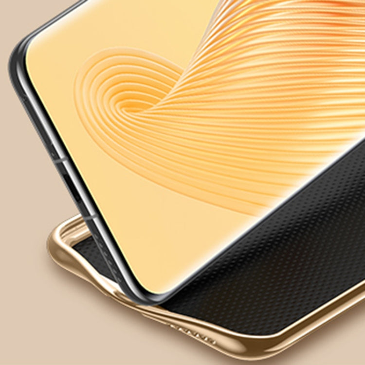 For Honor 90 Litchi Texture Genuine Leather Phone Case(Orange) - Honor Cases by PMC TechLife | Online Shopping South Africa | PMC TechLife | Buy Now Pay Later Mobicred