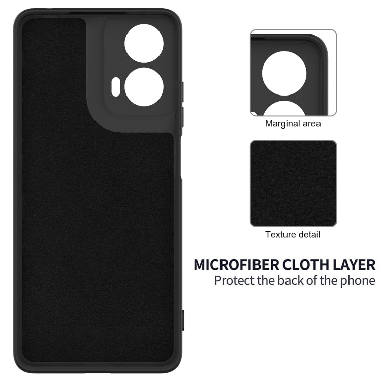 For Motorola Moto G24 Power Solid Color Liquid Silicone Dropproof Full Coverage Phone Case(Black) - free shipping - PMC TechLife - Order now!