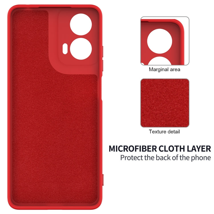 For Motorola Moto G24 Power Solid Color Liquid Silicone Dropproof Full Coverage Phone Case(Red) - free shipping - PMC TechLife - Order now!