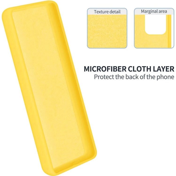 For Motorola Edge 2023 Solid Color Liquid Silicone Dropproof Full Coverage Phone Case(Yellow) - free shipping - PMC TechLife - Order now!