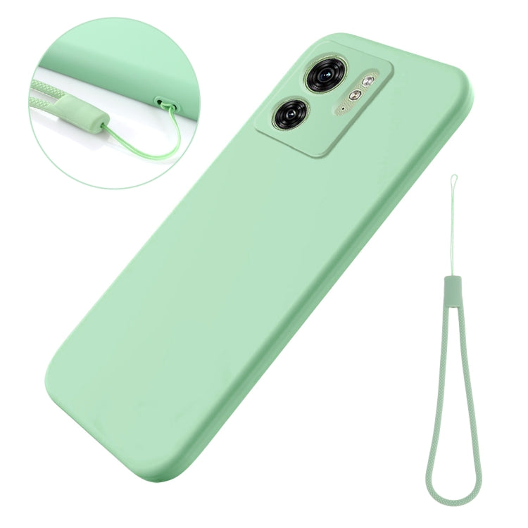 For Motorola Edge 2023 Solid Color Liquid Silicone Dropproof Full Coverage Phone Case(Green) - free shipping - PMC TechLife - Order now!