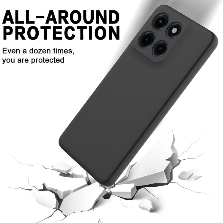 For Motorola Moto G Stylus 5G 2025 Solid Color Liquid Silicone Dropproof Full Coverage Phone Case(Black) - free shipping - PMC TechLife - Order now!