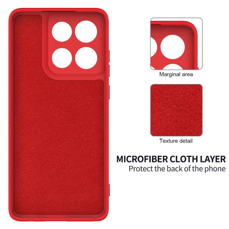 For Motorola Moto G Stylus 5G 2025 Solid Color Liquid Silicone Dropproof Full Coverage Phone Case(Red) - free shipping - PMC TechLife - Order now!