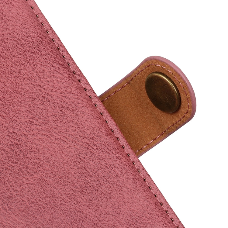 For OPPO Find X7 KHAZNEH Cowhide Texture Flip Leather Phone Case(Pink) - Find X7 Cases by PMC TechLife | Online Shopping South Africa | PMC TechLife | Buy Now Pay Later Mobicred
