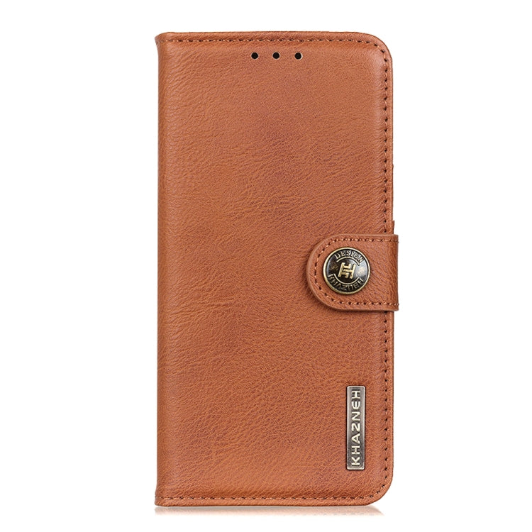 For Xiaomi Redmi K70 5G / K70 Pro 5G KHAZNEH Cowhide Texture Flip Leather Phone Case(Brown) - free shipping - PMC Jewellery - Order now!