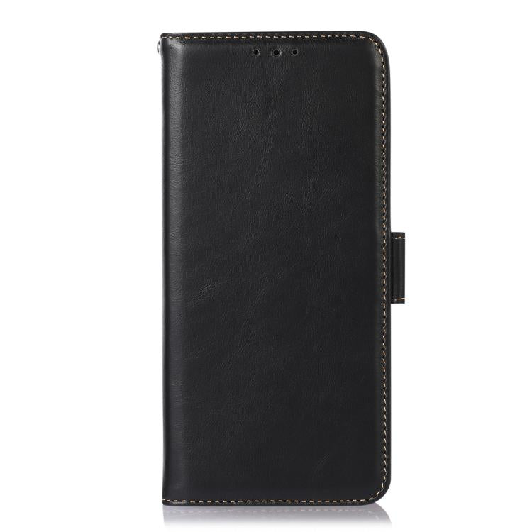 For iPhone 17 Crazy Horse Top Layer Cowhide Leather Phone Case(Black) - free shipping - PMc TechLife - Order now!