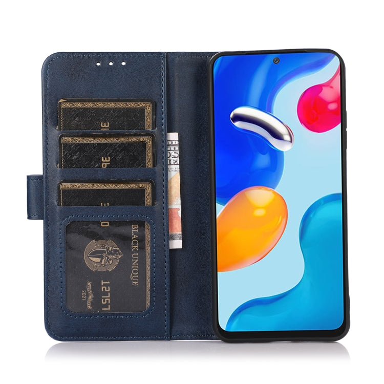For iPhone 16 Pro Max Cow Texture Leather Phone Case(Blue) - free shipping - PMC TechLife - Order now!
