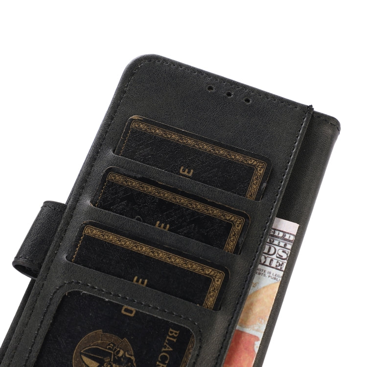 For iPhone 16 Pro Cow Texture Leather Phone Case(Black) - iPhone 16 Pro Cases by PMC TechLife | Online Shopping South Africa | PMC TechLife | Buy Now Pay Later Mobicred