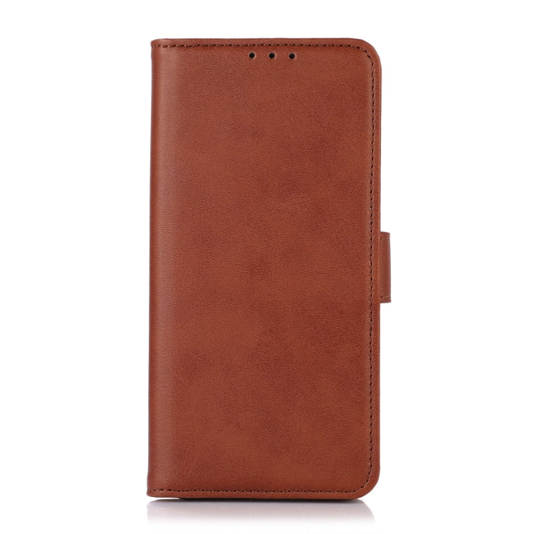 For iPhone 16 Pro Cow Texture Leather Phone Case(Brown) - iPhone 16 Pro Cases by PMC Jewellery | Online Shopping South Africa | PMC Jewellery | Buy Now Pay Later Mobicred