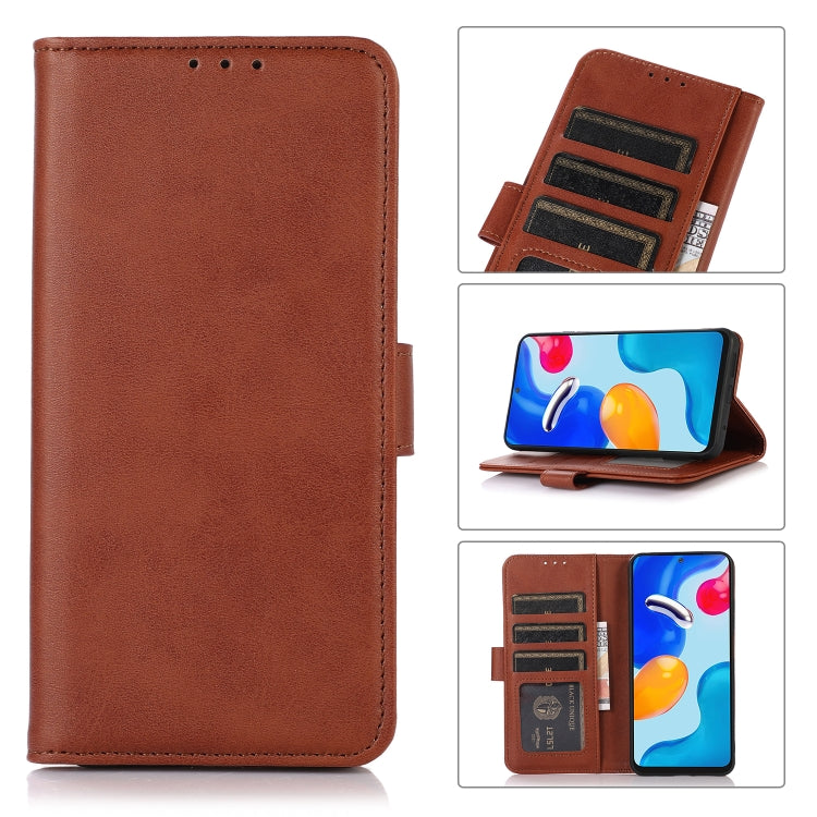 For iPhone 16 Cow Texture Leather Phone Case(Brown) - iPhone 16 Cases by PMC TechLife | Online Shopping South Africa | PMC TechLife | Buy Now Pay Later Mobicred