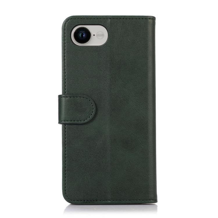 For iPhone 16e Cow Texture Leather Phone Case(Green) - iPhone 16e Cases by PMC TechLife | Online Shopping South Africa | PMC TechLife | Buy Now Pay Later Mobicred