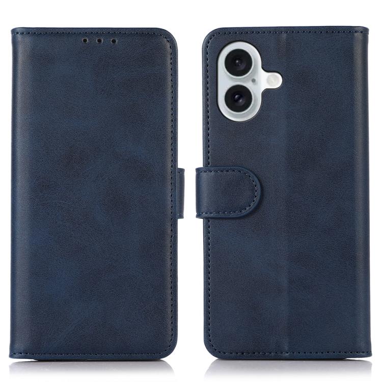 For iPhone 17 Cow Texture Leather Phone Case(Blue) - free shipping - PMc TechLife - Order now!