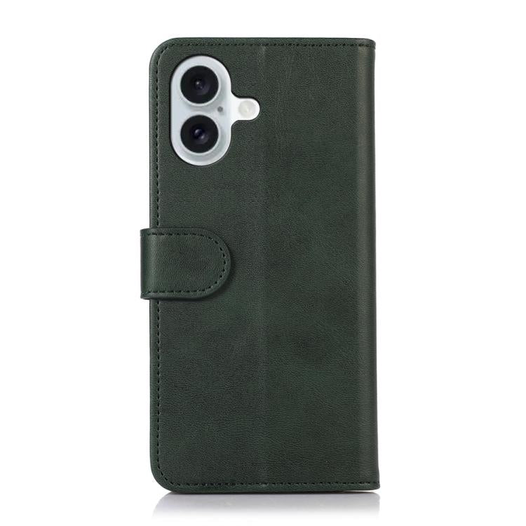 For iPhone 17 Cow Texture Leather Phone Case(Green) - free shipping - PMc TechLife - Order now!