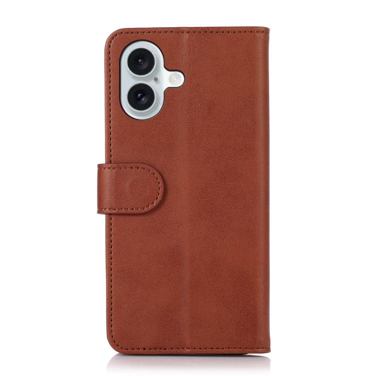 For iPhone 17 Cow Texture Leather Phone Case(Brown) - free shipping - PMc TechLife - Order now!