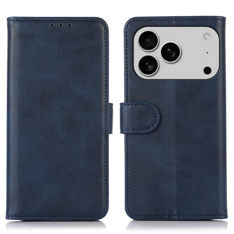 For iPhone 17 Pro Max Cow Texture Leather Phone Case(Blue) - free shipping - PMc TechLife - Order now!