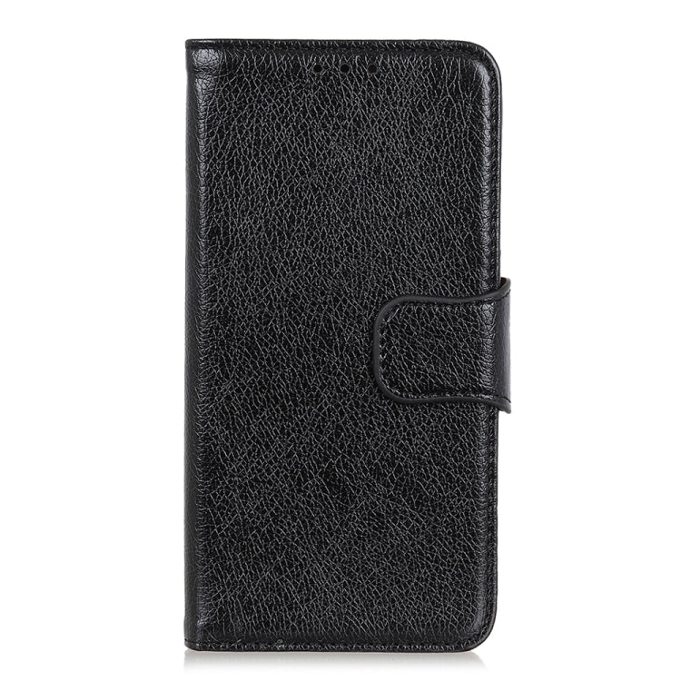 For iPhone 16 Plus Nappa Texture Leather Case(Black) - iPhone 16 Plus Cases by PMC TechLife | Online Shopping South Africa | PMC TechLife | Buy Now Pay Later Mobicred